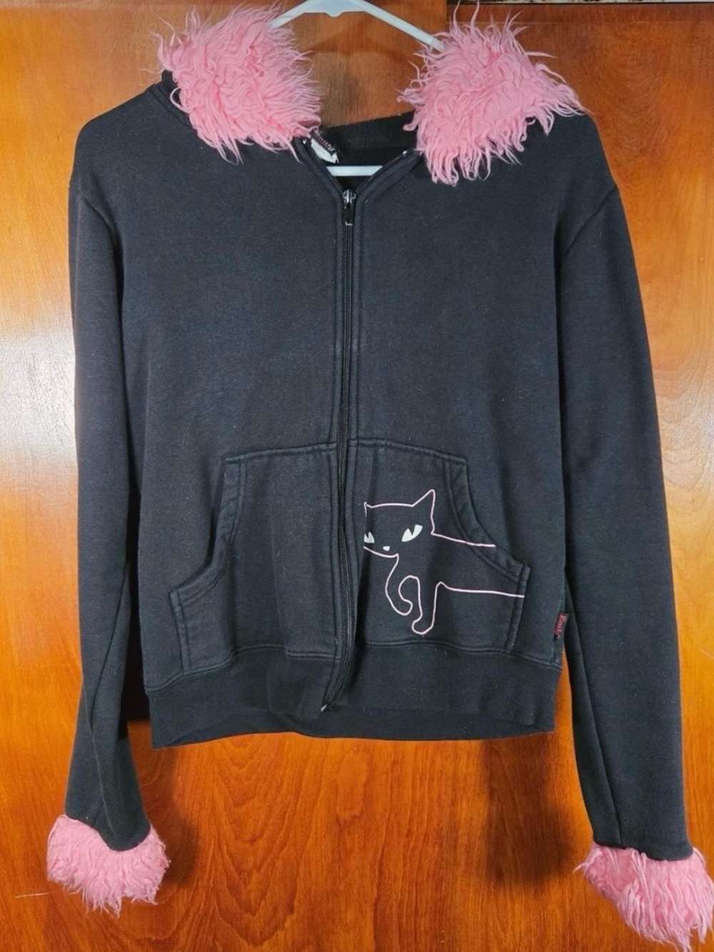Emily The Strange zip up hoodie